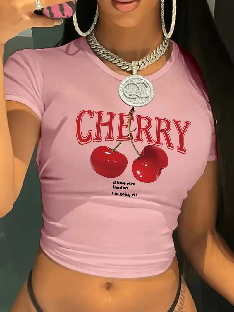 Poison Cherry Crop Tee