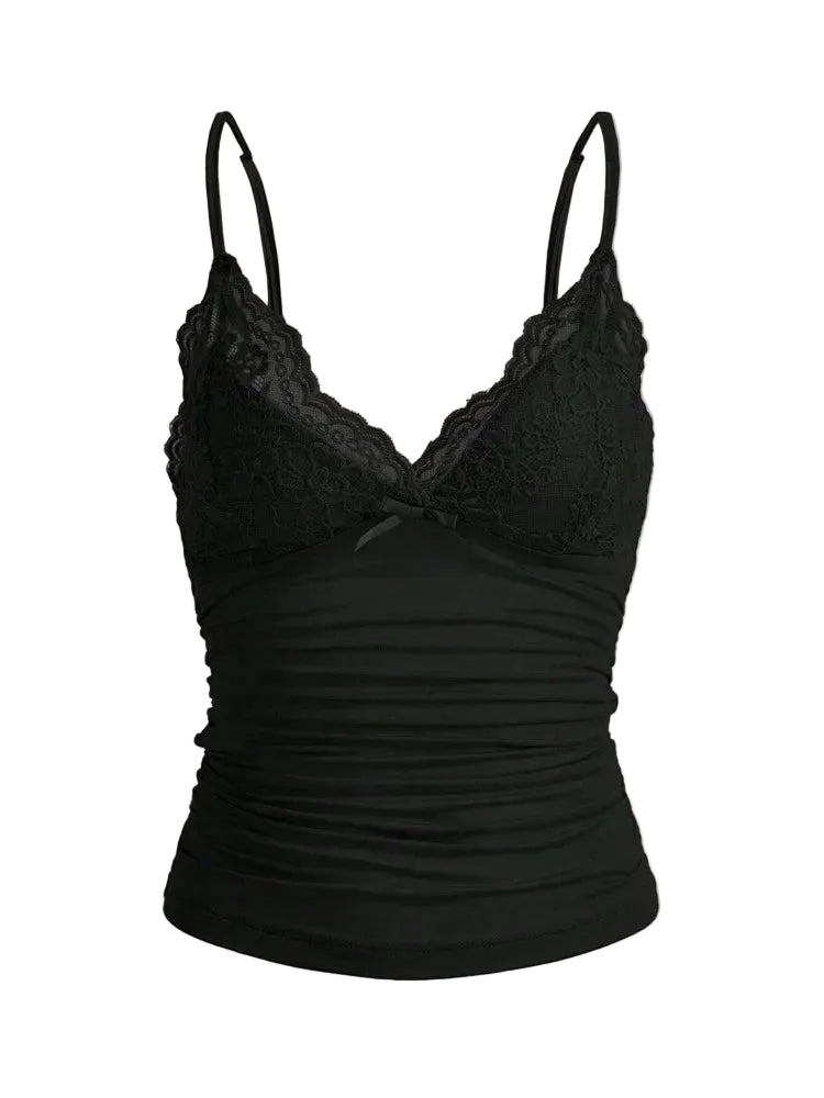 Noir Lace Cami