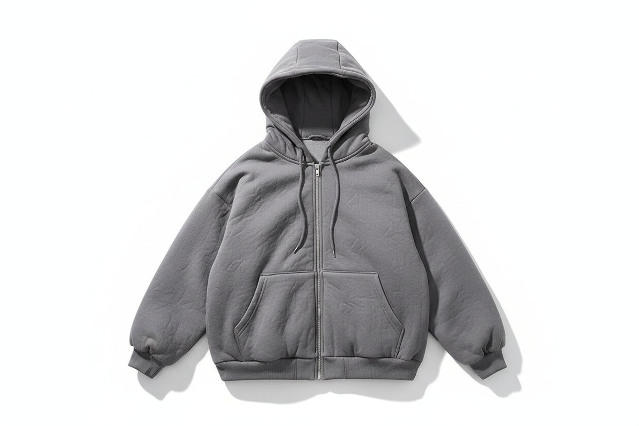 Off Duty Crop Zip