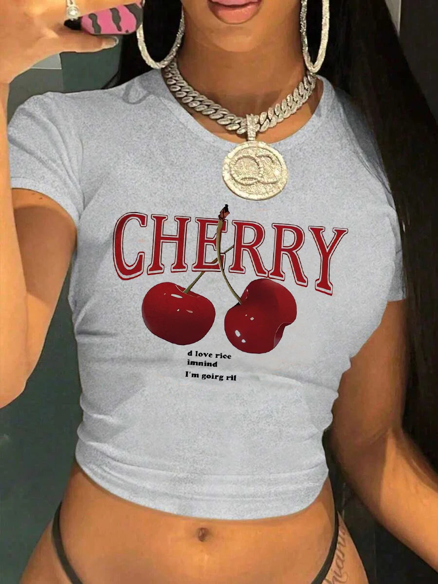 Poison Cherry Crop Tee