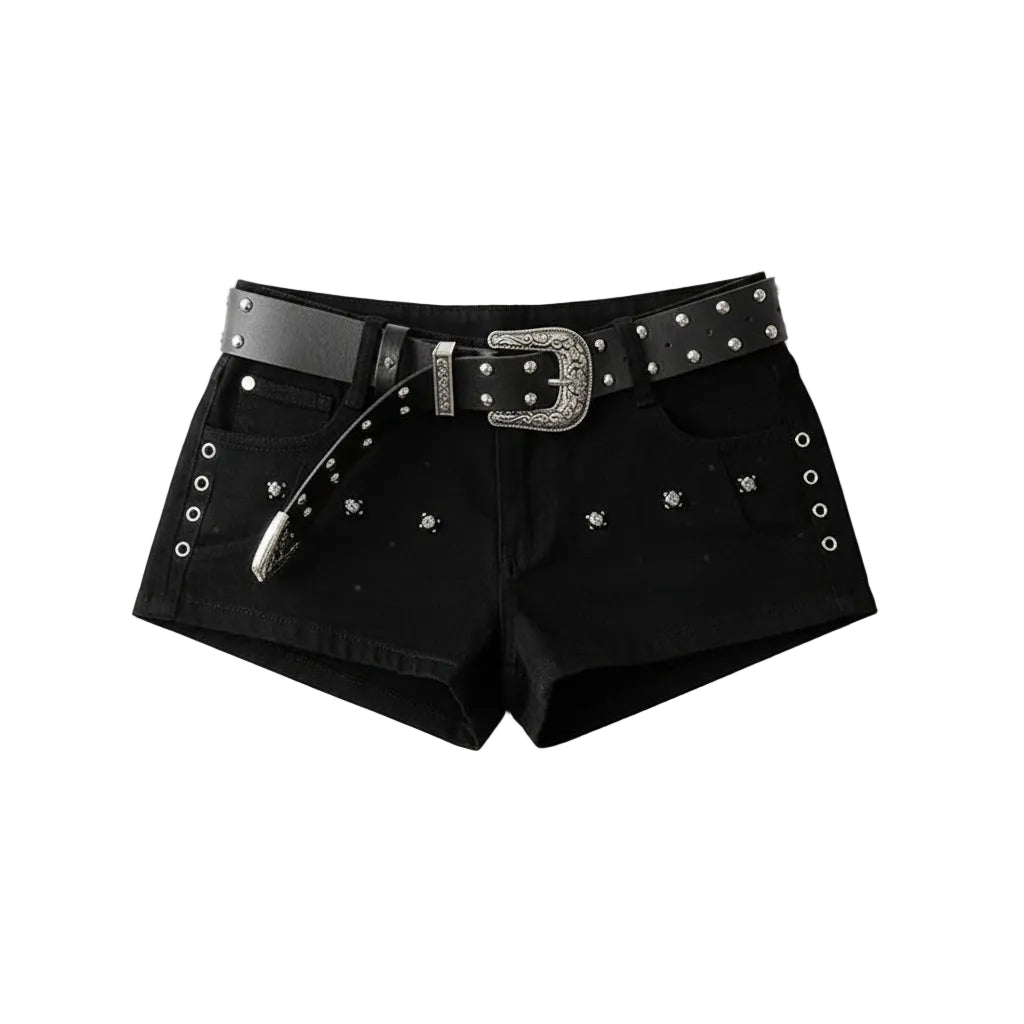 Midnight Micro Shorts