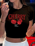 Poison Cherry Crop Tee